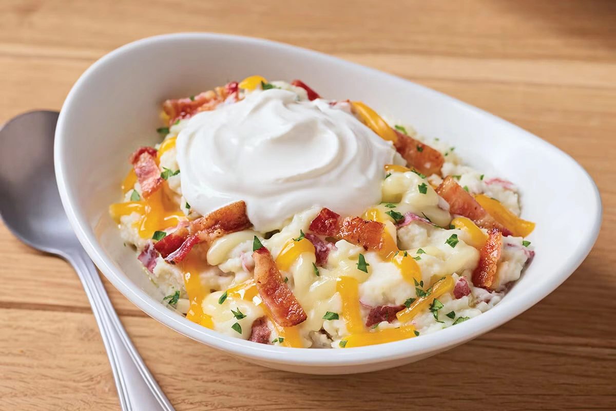 Loaded Garlic Mashed Potatoes