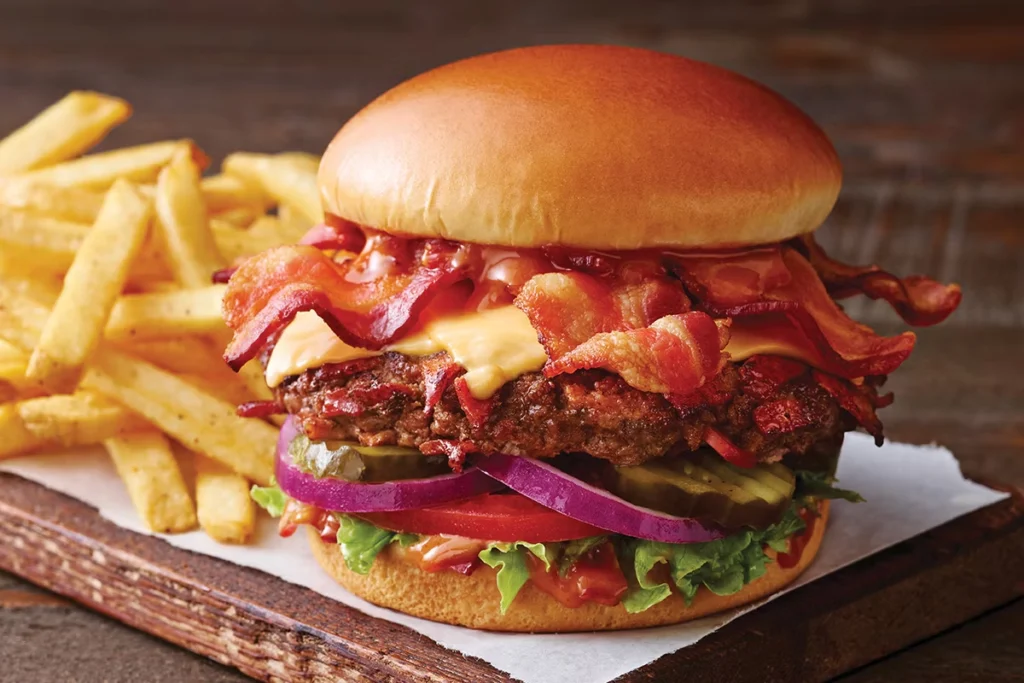 Applebee’s Whole Lotta Bacon Burger