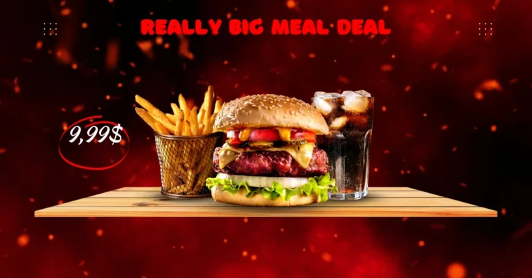 Applebee's Really BIG Meal Deal Menu
