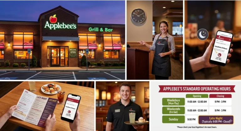 Applebee's Hours Today