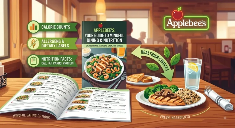 Applebee's Nutritional menu