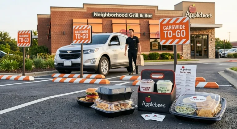 Applebee's Takeout Menu